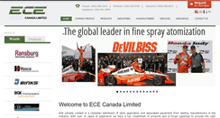 Desktop Screenshot of ececanada.com